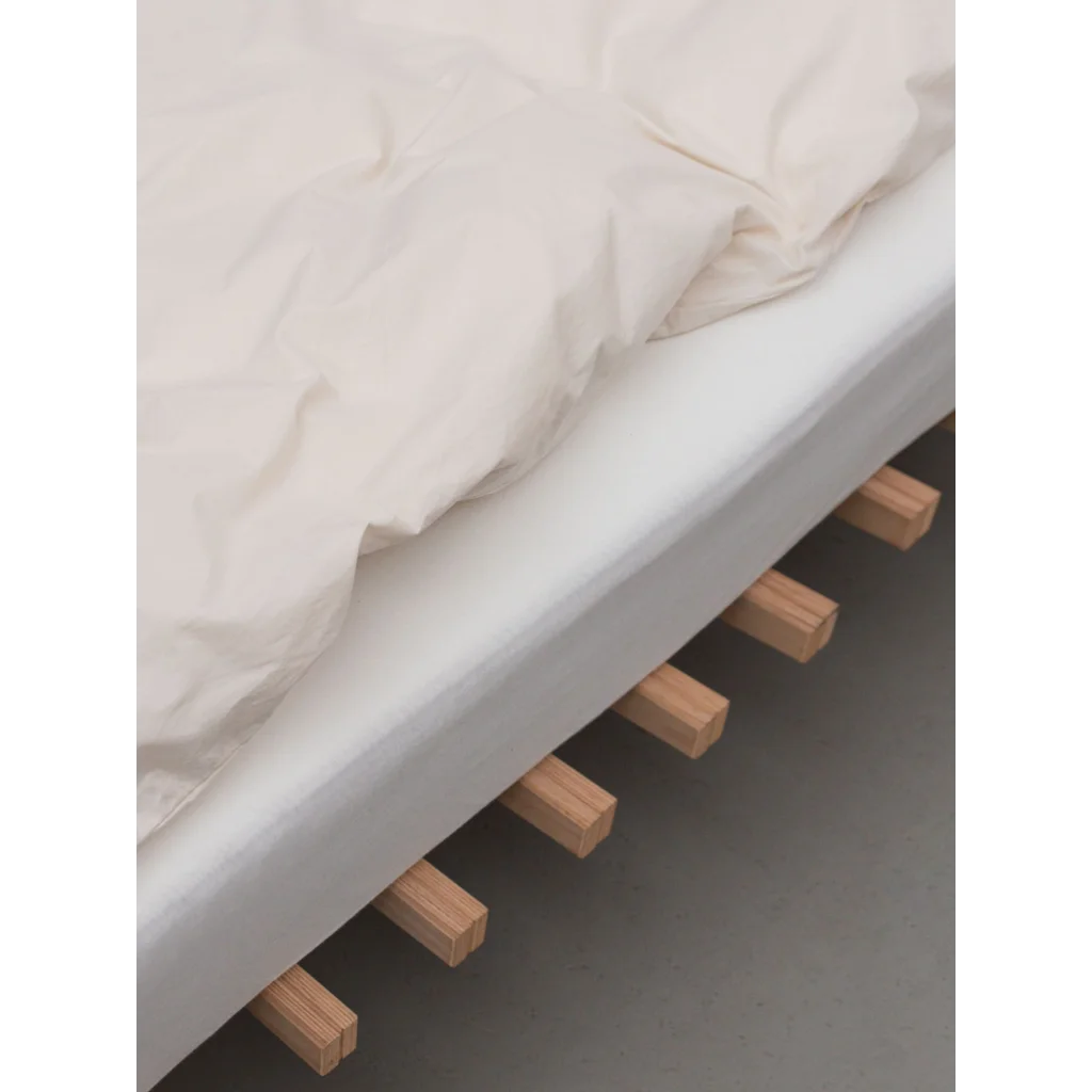 Perkal Bettwäsche Garnitur in Creme von erlich textil Größe 135x200 + 40x80 cm