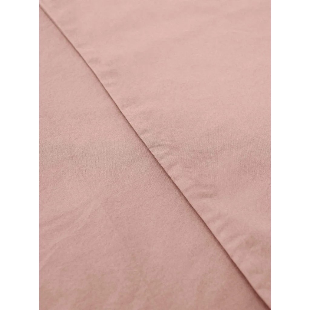 Perkal Bettwäsche Kissenbezug in Altrosa Rosa von erlich textil Größe 80x80 cm