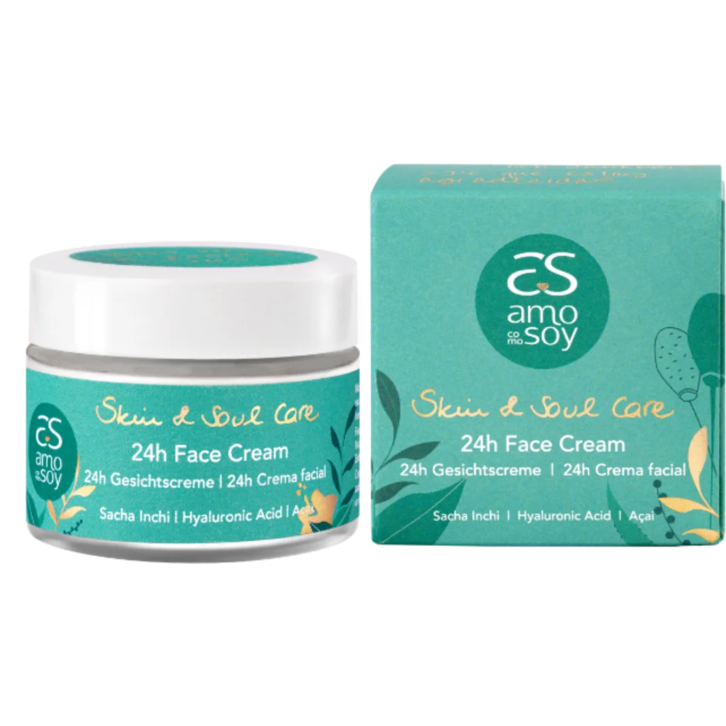 24h Gesichtscreme in Muster  von Amo Como Soy Größe 50 ml