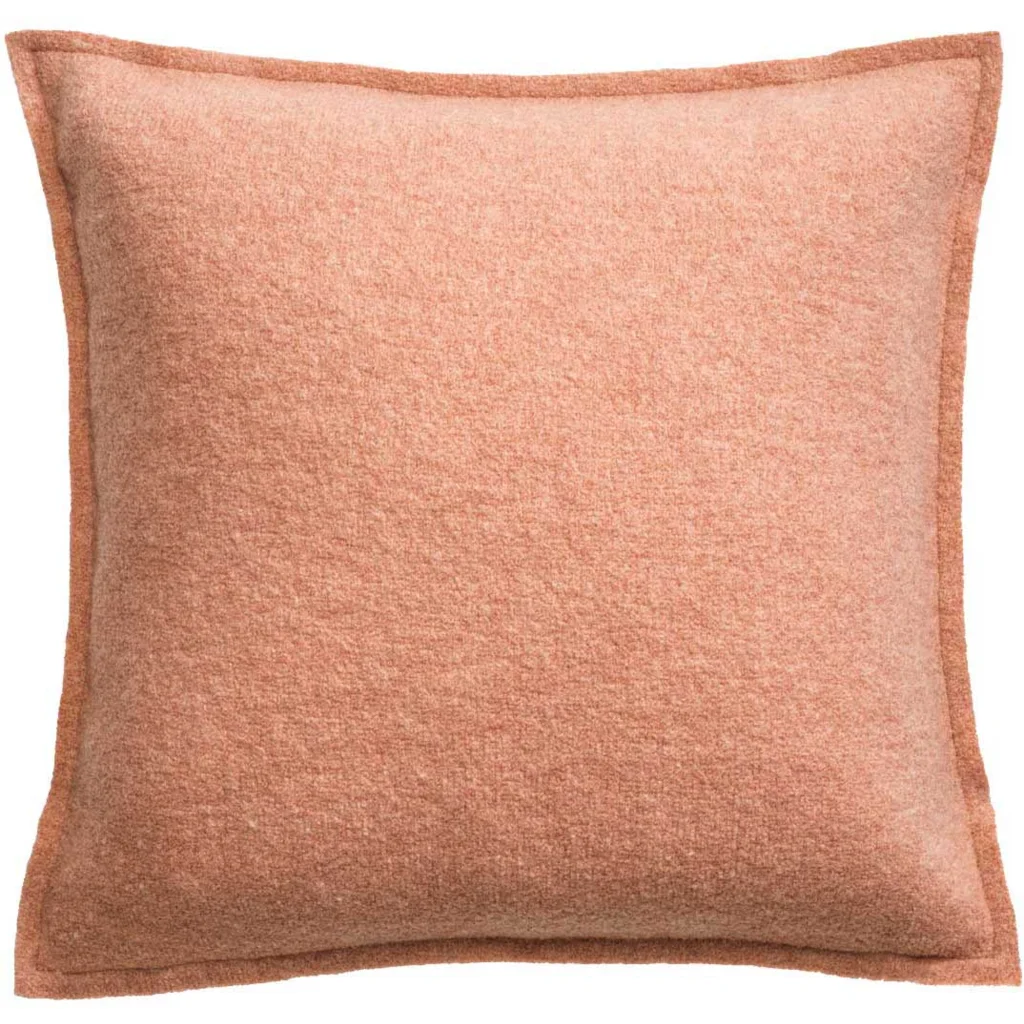 Bio Doubleface Kissenhülle in Rosé+Creme Rosa+Creme von disana Größe 40x40 cm