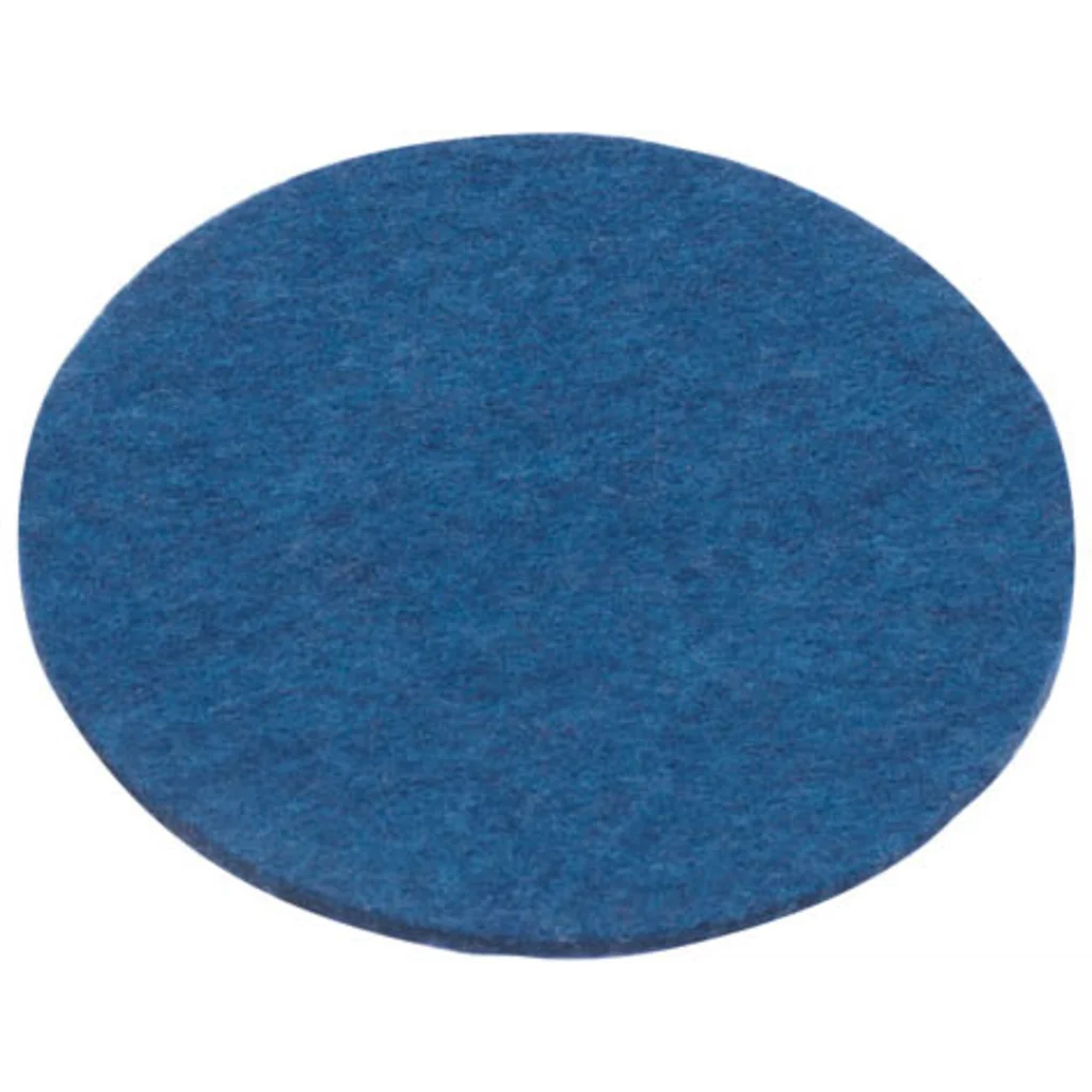 Bio Filz Untersetzer 6er-Pack rund in Blau von disana Größe Ø 12 cm