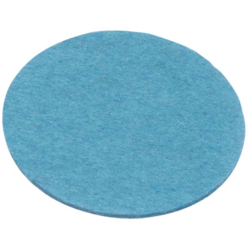 Bio Filz Untersetzer 6er-Pack rund in Türkis Blau von disana Größe Ø 12 cm