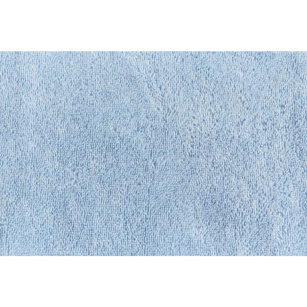 Bio Frottier Baby-Kapuzenbadetuch in Hellblau Blau von Leela Cotton Größe 80x80 cm