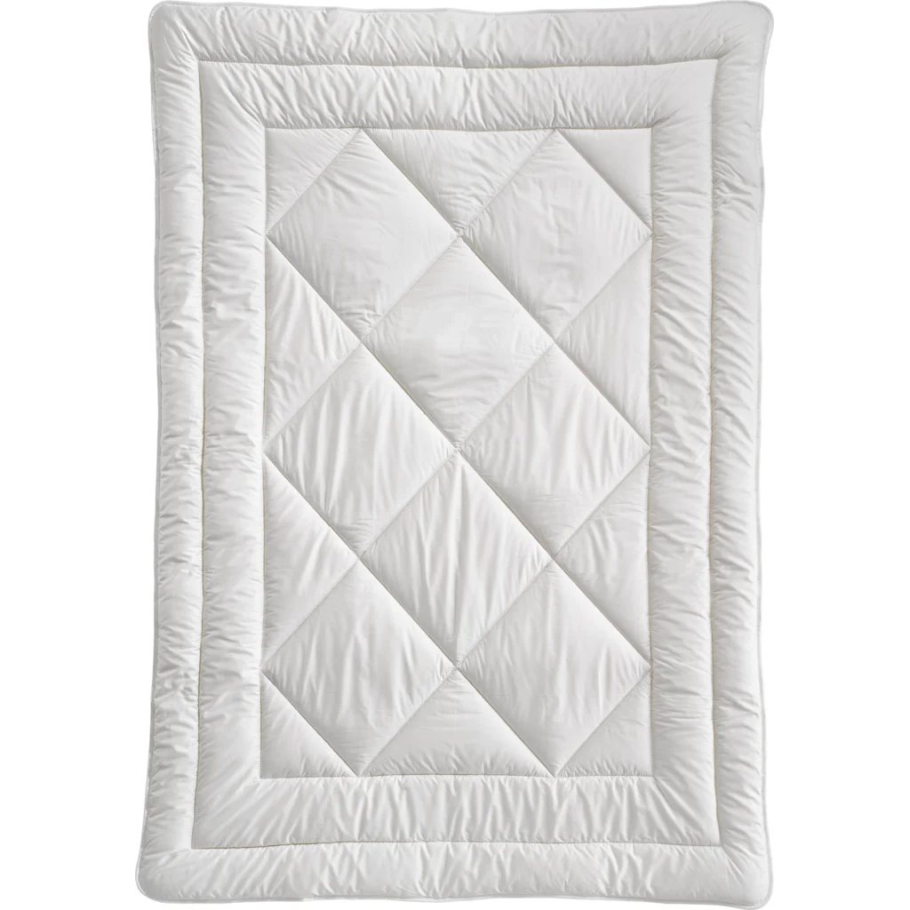 Bio Ganzjahresbettdecke Cosidream mit Füllung Schafschurwolle in Creme von billerbeck Größe 135x200 cm