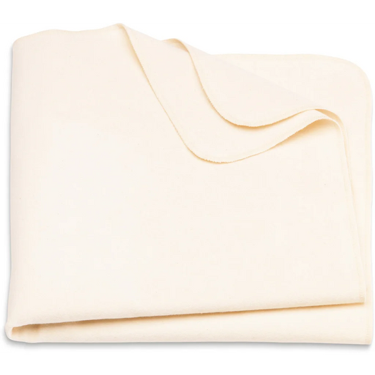 Bio Molton Baby-Tuch in Creme von Cotonea Größe 80x80 cm