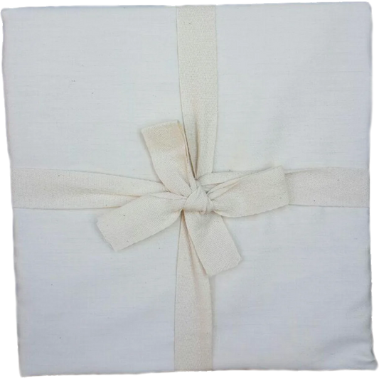 Bio Satin Bettwäsche Kissenbezug in Creme von Ege Organics Größe 40x80 cm
