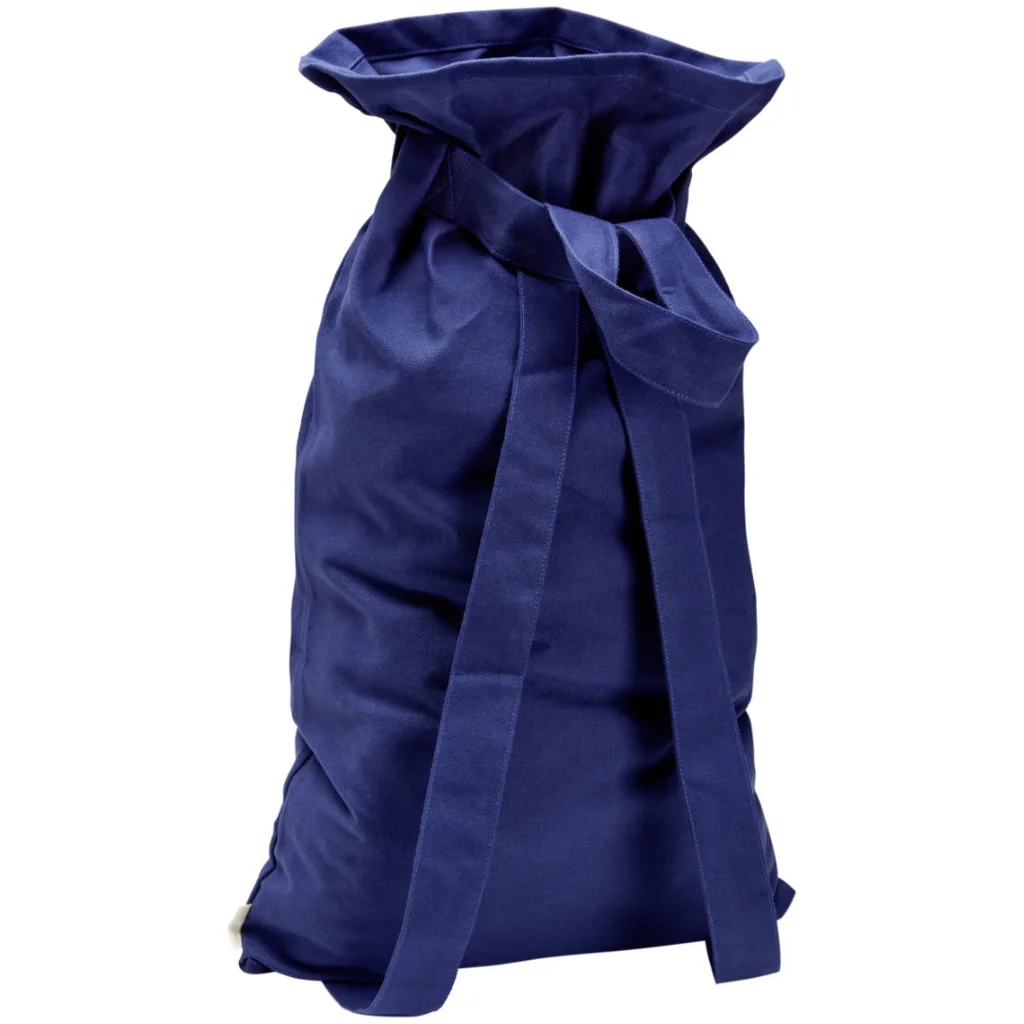 Bio Stoff-Rucksack in Blau von Cotonea Größe 65x38 cm