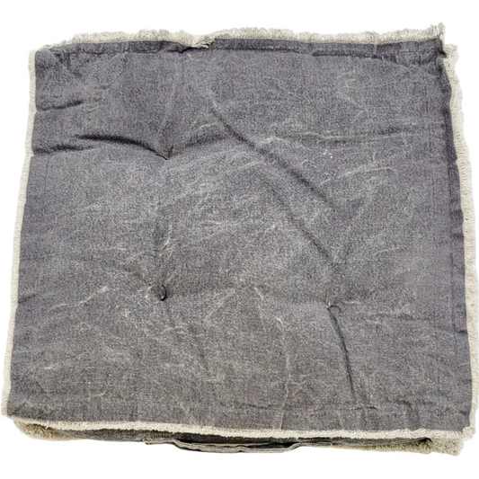 Bodenkissen in Grau von BAGHI Größe 45x45 cm