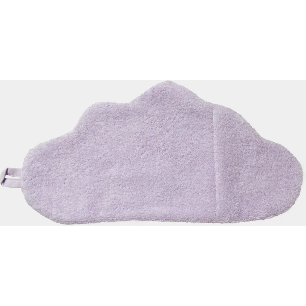 Frottier Baby-+Kinder-Waschhandschuh in Wolken-Form in Flieder Muster Wolke von KATHA covers Größe 34 cm