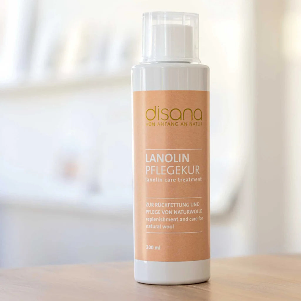 Lanolin Pflegekur in Muster  von disana Größe 200 ml