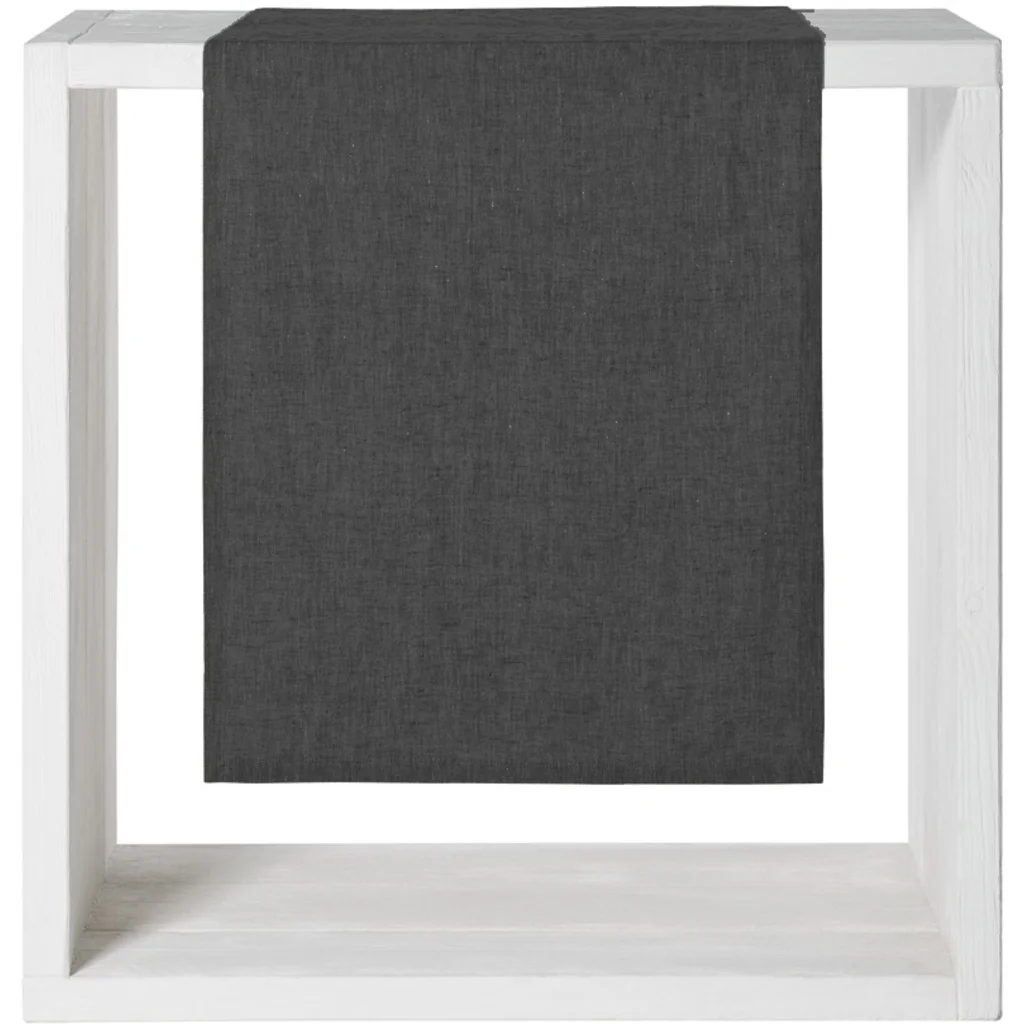 Leinen Stoffserviette in Graphit Grau von Proflax Größe 40x40 cm