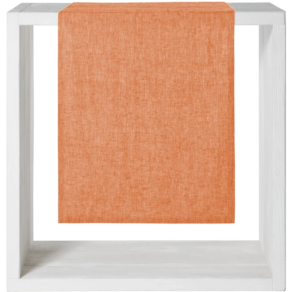 Leinen Stoffserviette in Ocker Orange von Proflax Größe 40x40 cm