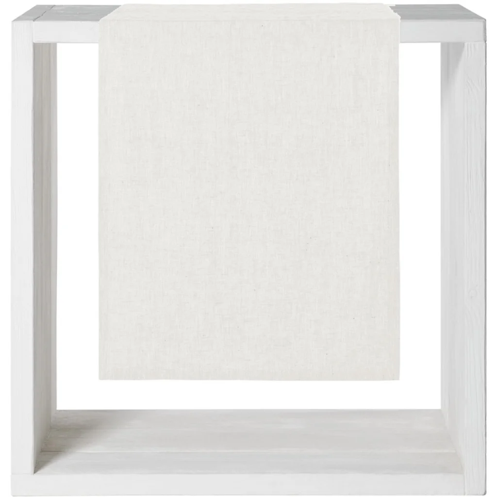 Leinen Tischdecke in Creme Weiß von Proflax Größe 160x230 cm