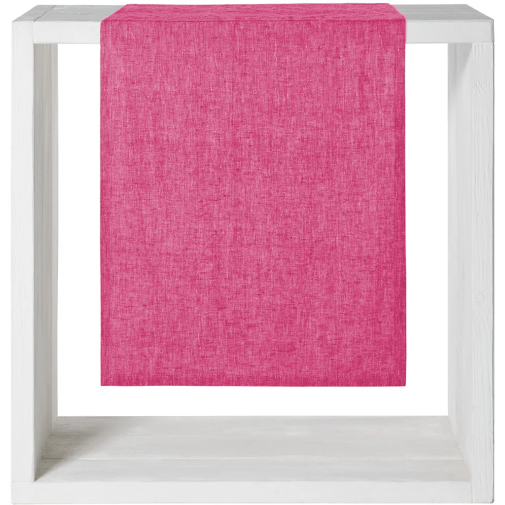 Leinen Tischdecke in Pink von Proflax Größe 140x170 cm