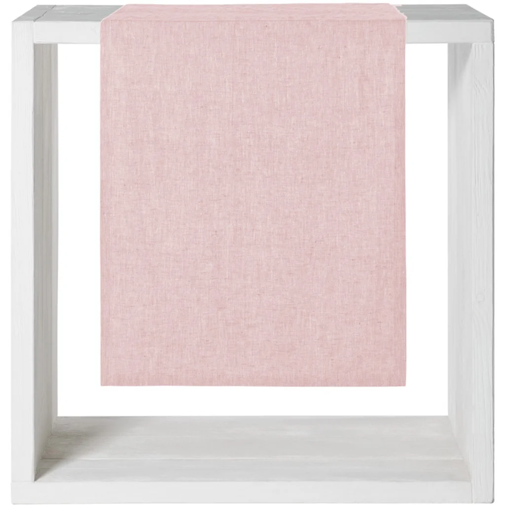 Leinen Tischdecke in Rosa von Proflax Größe 140x170 cm