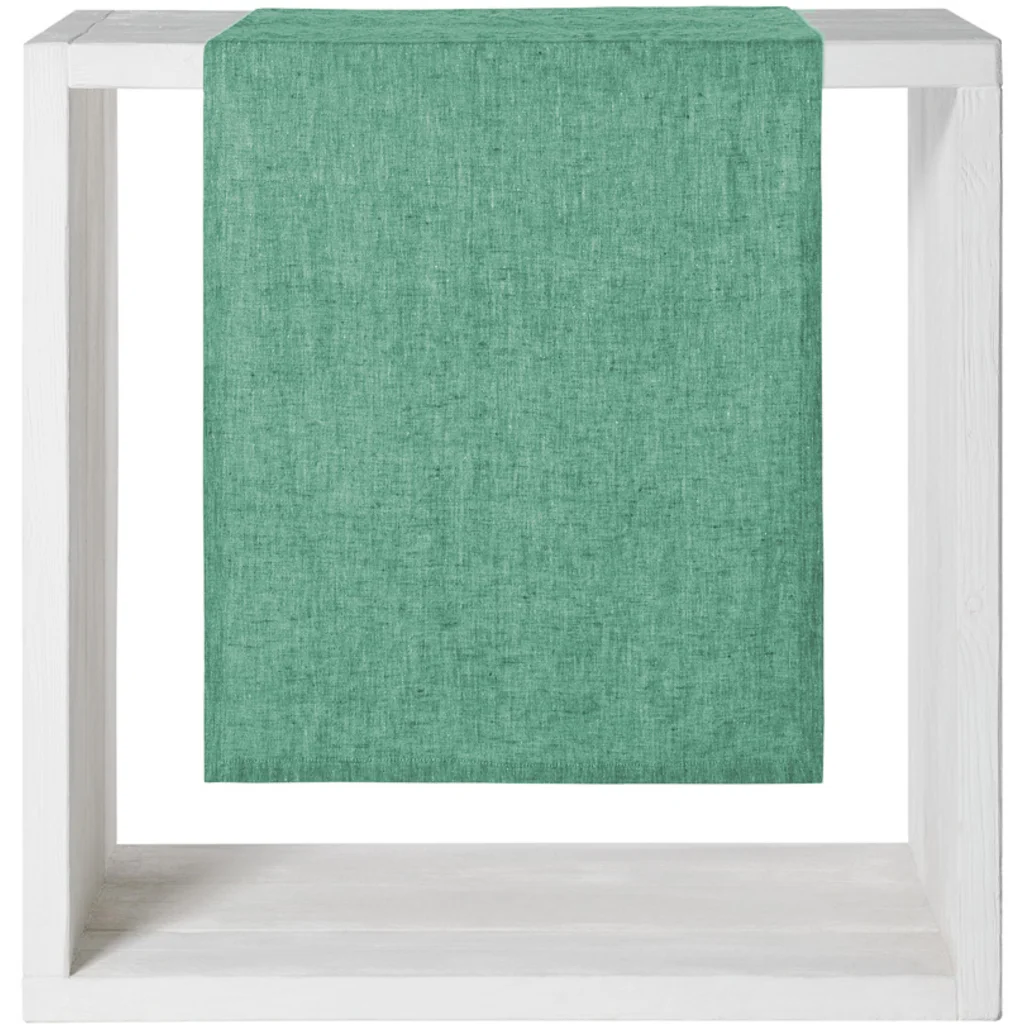 Leinen Tischläufer in Mint von Proflax Größe 50x150 cm