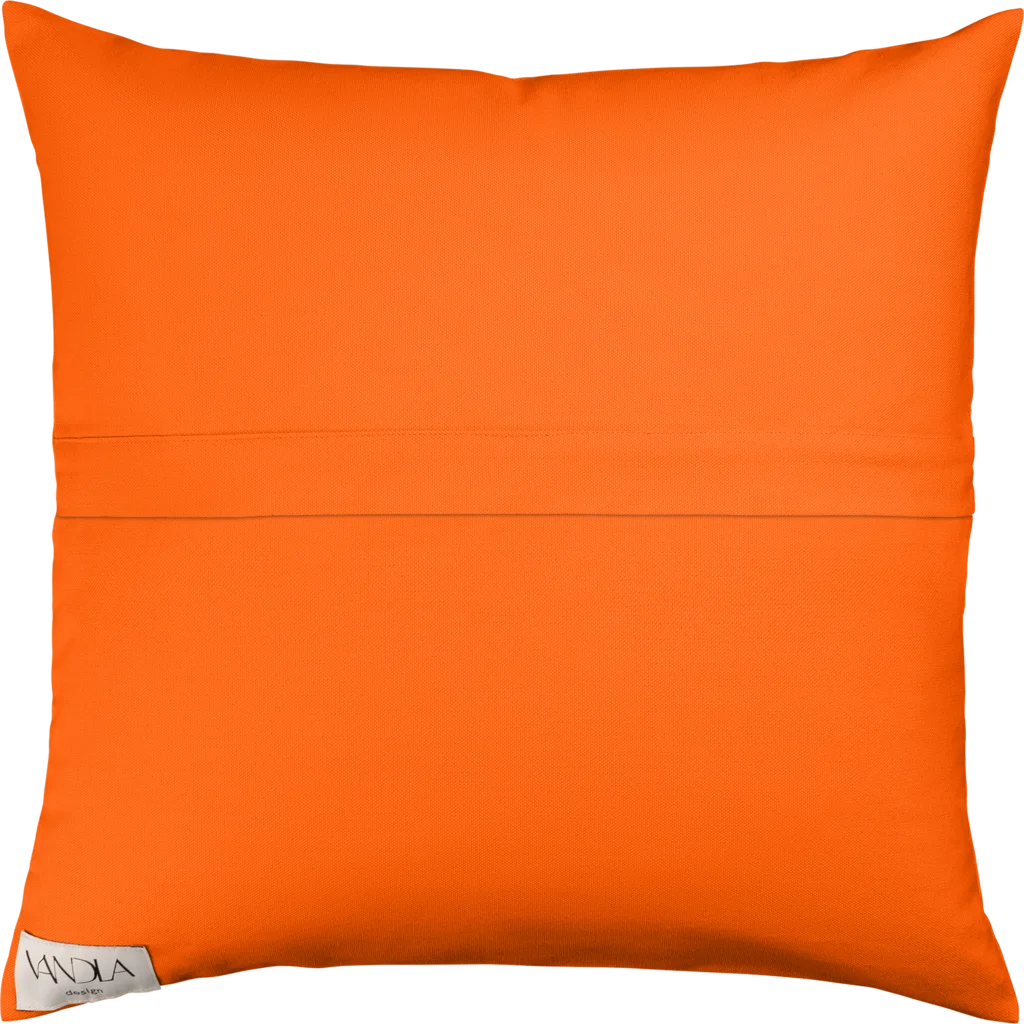 Modulare Kissenhülle Farbkombinationen mit Orange in Orange+Orange von Vandla design Größe 50x50 cm