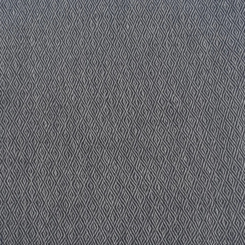 Reise-+Yoga-Decke mit Diamant-Muster in Anthrazit+Weiß Grau+Weiß Muster Diamant von Frida Feeling Größe 100x200 cm