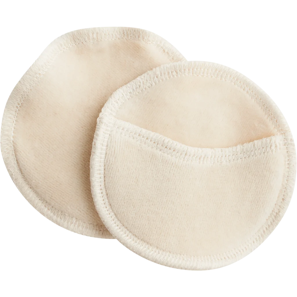 Waschbare Abschminkpads 7er-Pack Bio in Creme von Living Crafts Größe One size